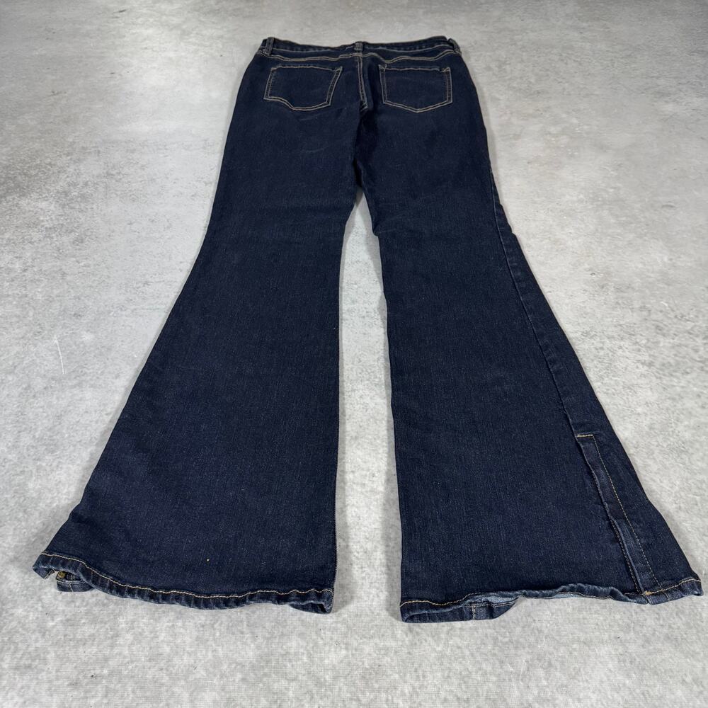 High Rise Flare Scoop Bootcut Womens Jeans Size: 10 - Picture 13 of 13